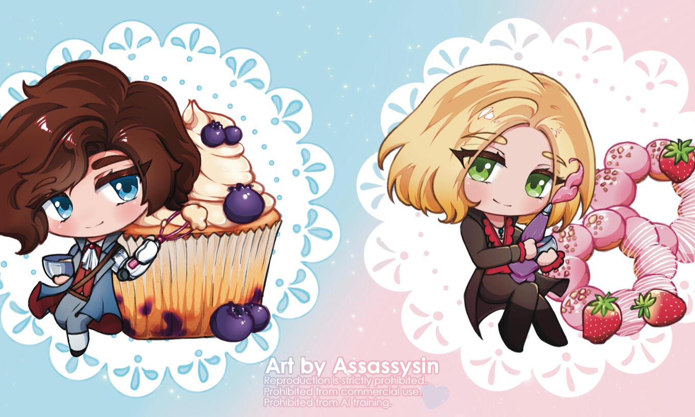 P and Romeo with Snacks from Lies of P