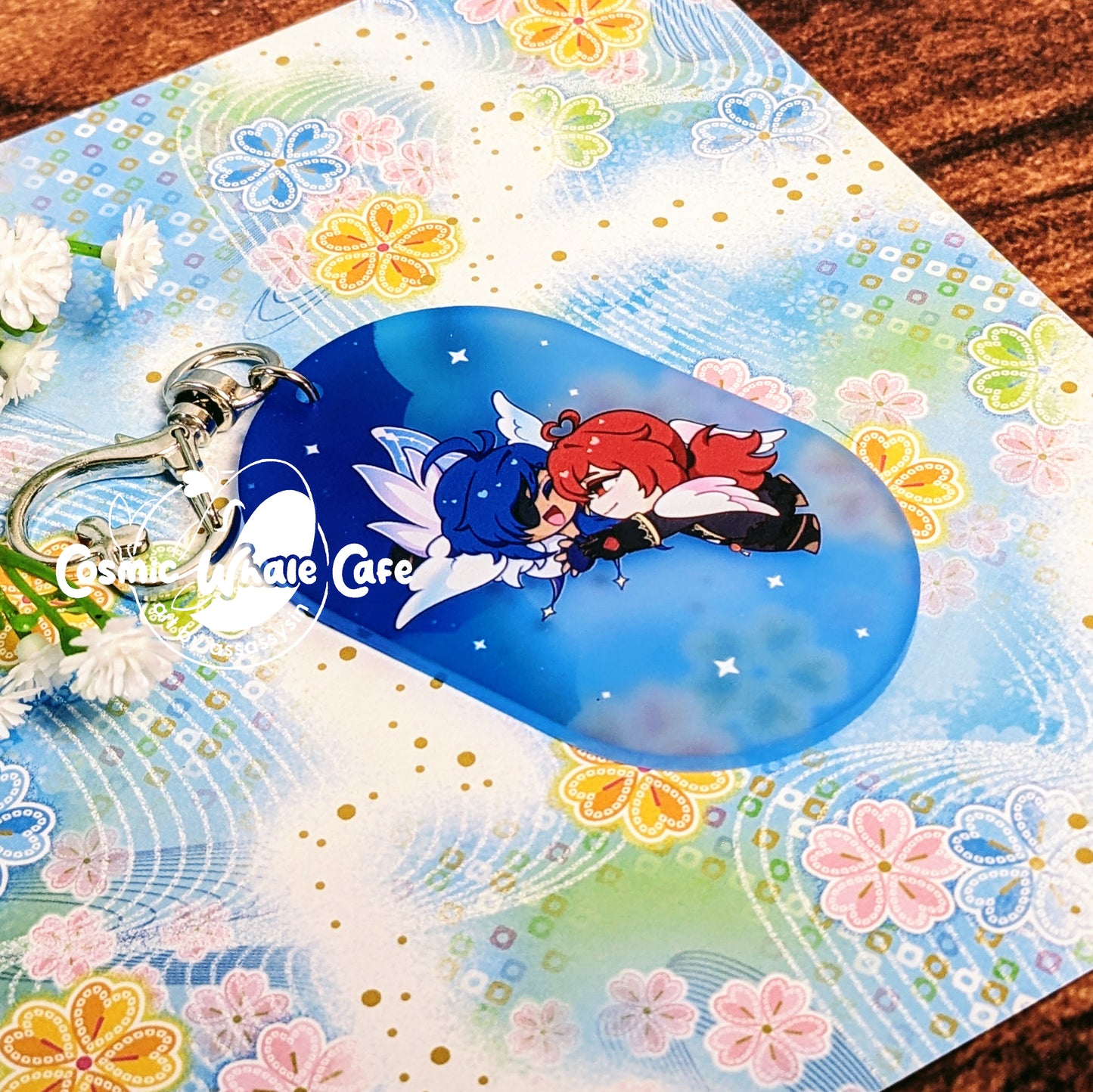 Genshin Impact - Little Angels (Diluc/Kaeya) Acrylic Charm