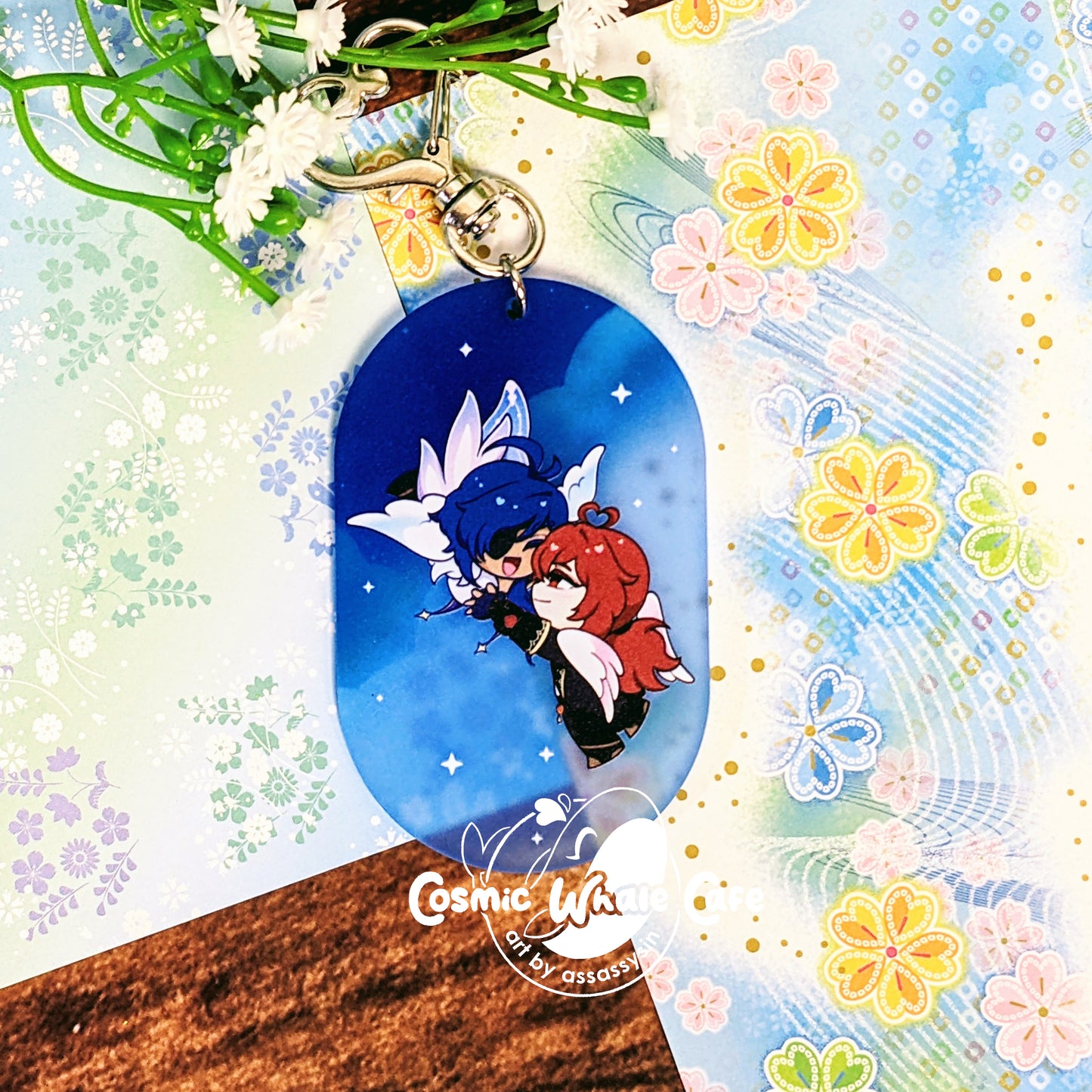 Genshin Impact - Little Angels (Diluc/Kaeya) Acrylic Charm