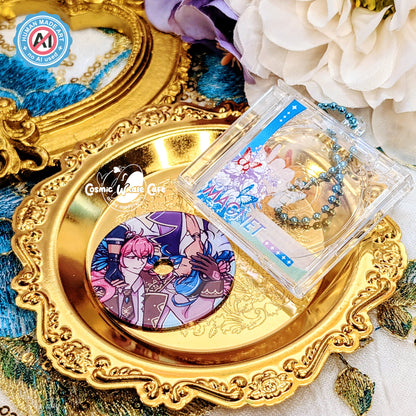 Genshin Impact - Magnet (Diluc/Kaeya) Mini CD Charm