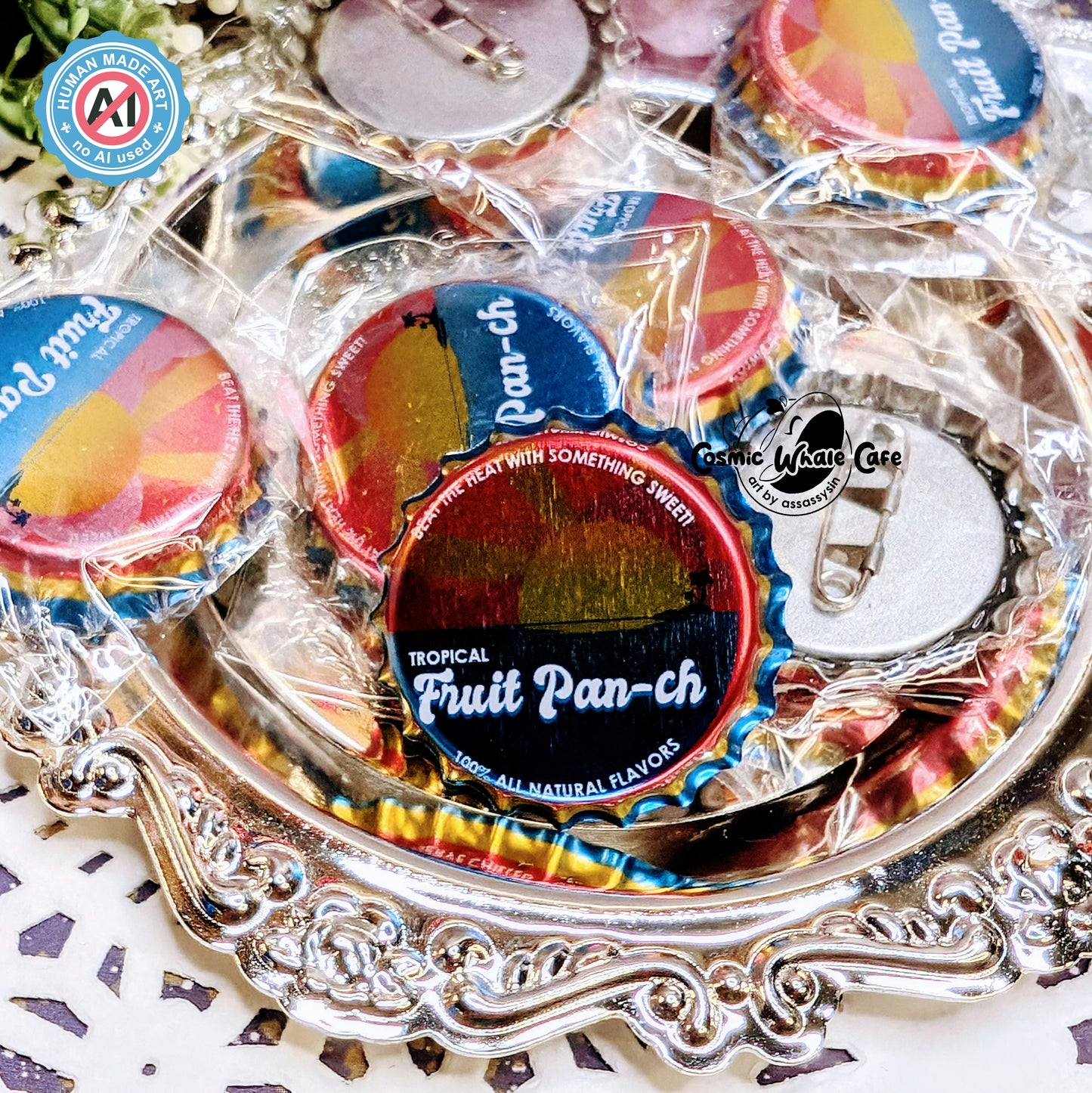 Original - Pride Themed Drinks Bottle Cap Buttons