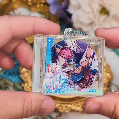 Genshin Impact - Magnet (Diluc/Kaeya) Mini CD Charm