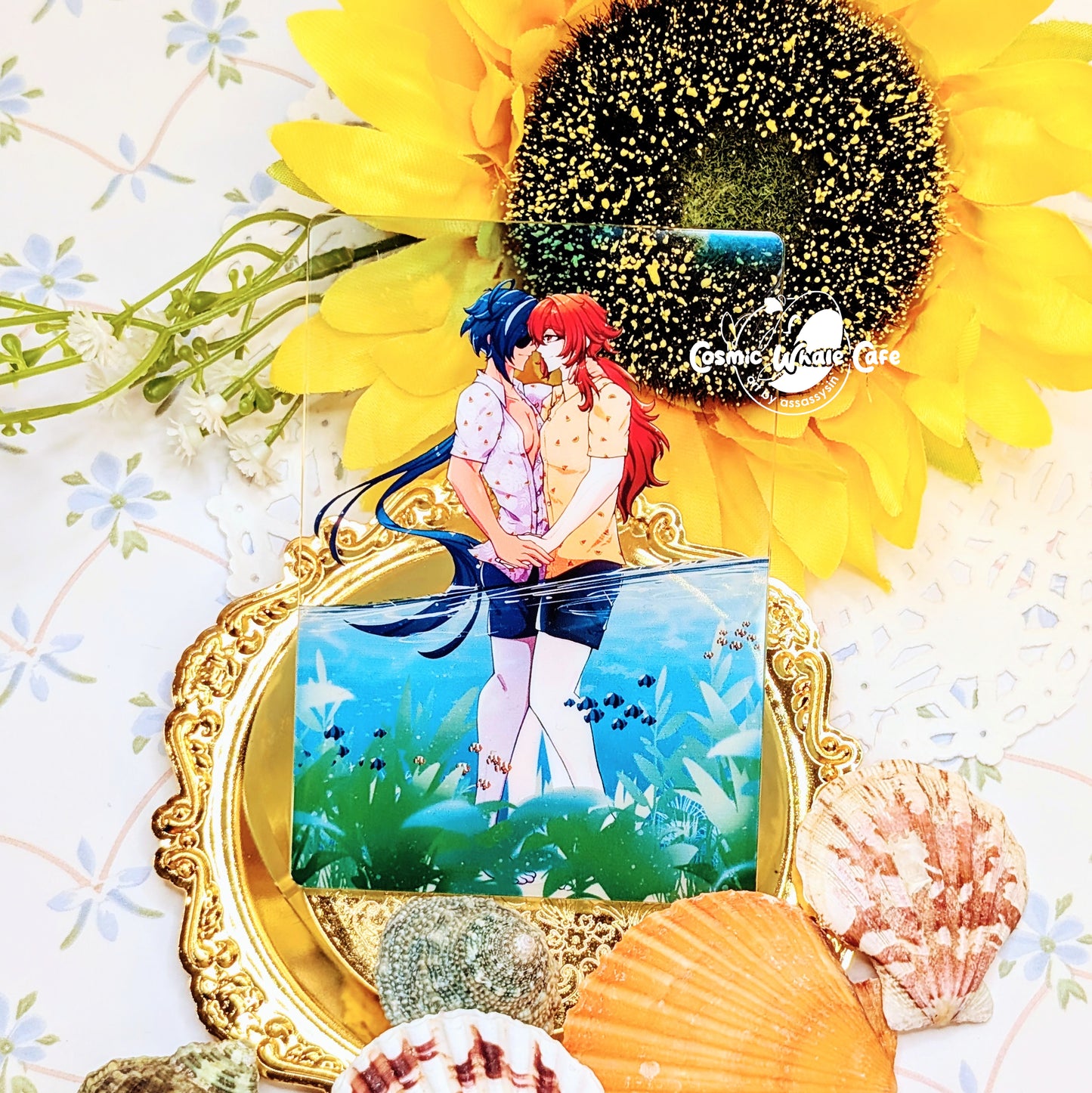 Genshin Impact - Summer Reminiscence (Diluc/Kaeya) Acrylic Panel