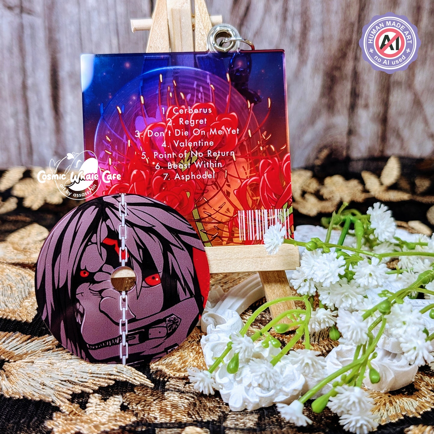 FF7R - Dirge Acrylic CD Charm